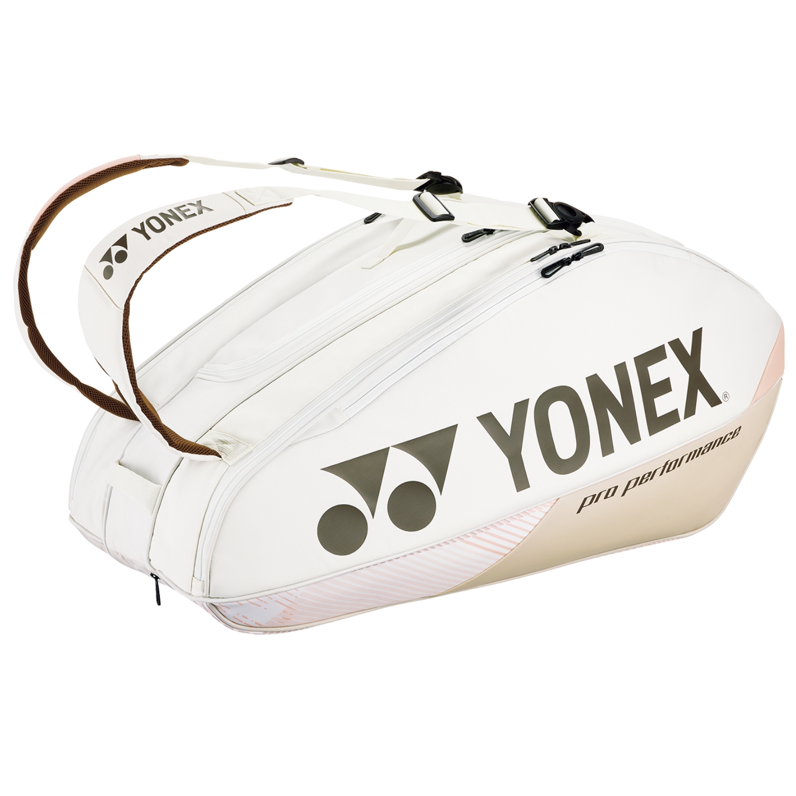 Yonex Pro Racket Bag 92429ex X9 Sand Beige